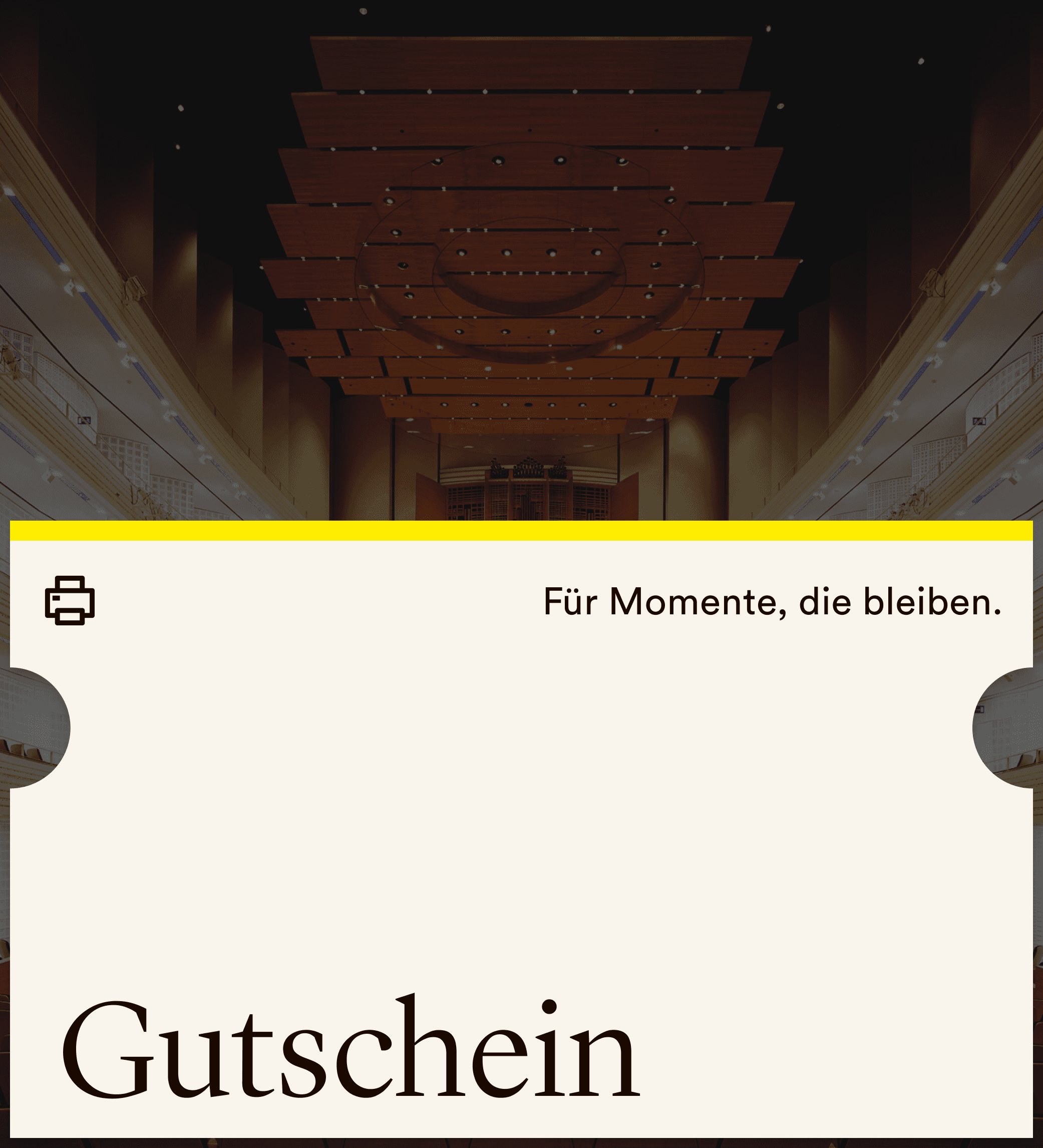 Image illustrating product: print@home Gutschein Wunschbetrag