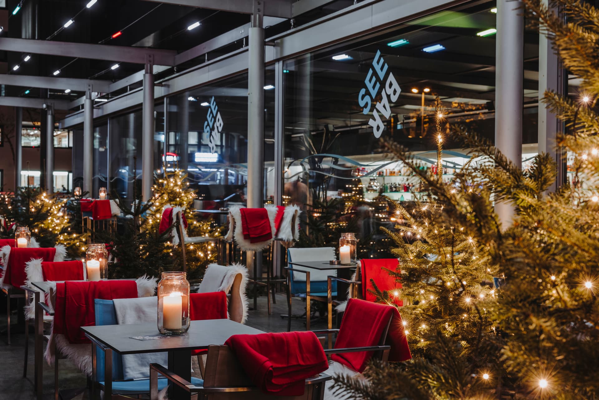 Seebar during Advent season at KKL Luzern
